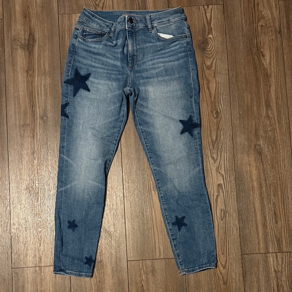 DL1961 Blue Star Ankle Jeans